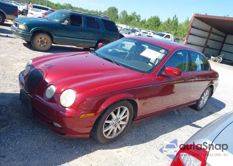 2002 Jaguar S-Type 3.0L V6 из США, поврежденный, VIN SAJDA03N52FM38195